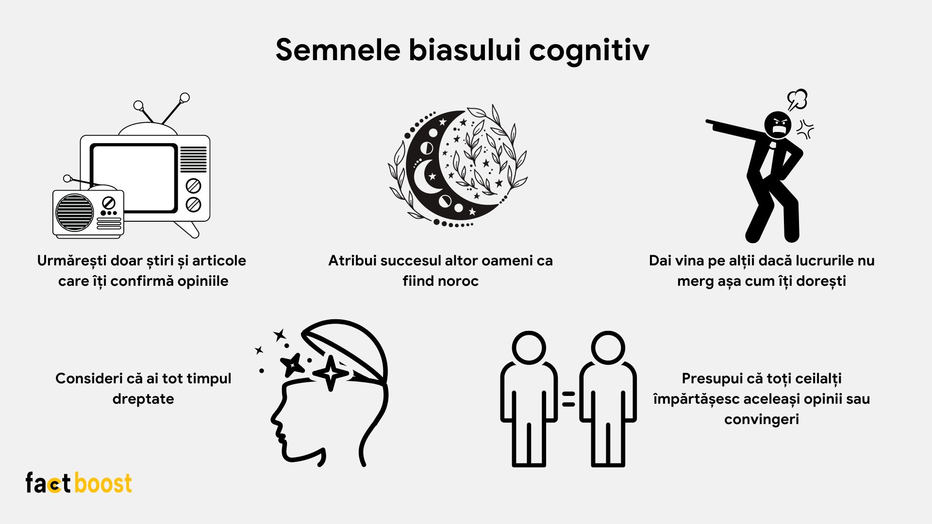 Care sunt semnele unei erori cognitive?
